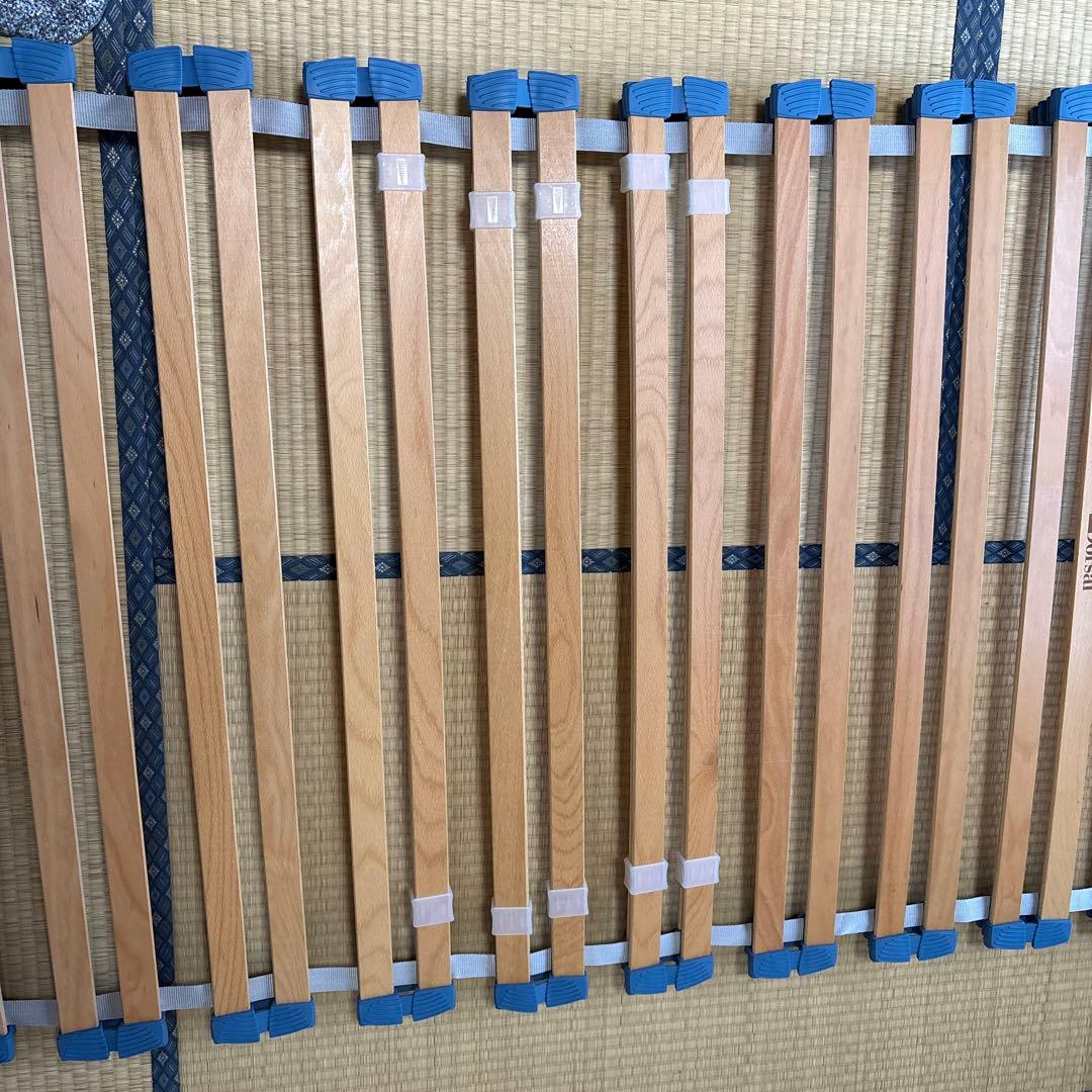 【ドルサル】ウッドスプリングベッド Roolblue 巻取りタイプ シングル