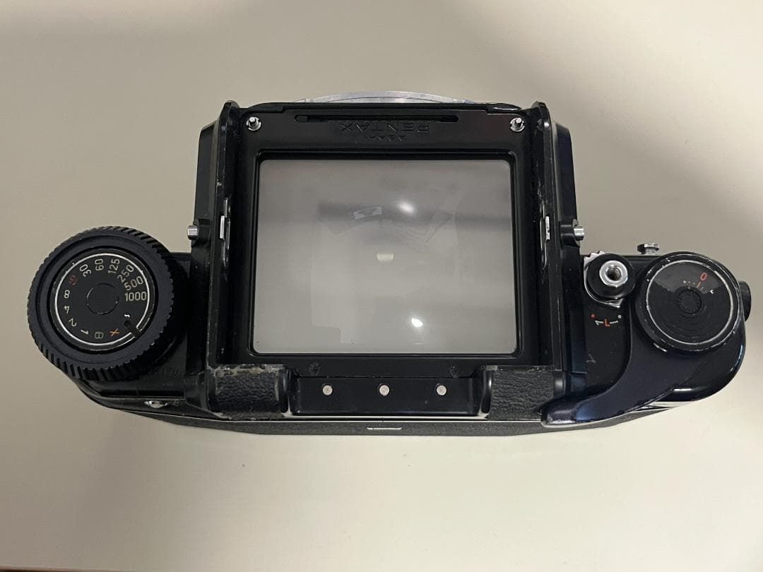 ペンタックス67 MLU 後期型 動作良好 グリップ付