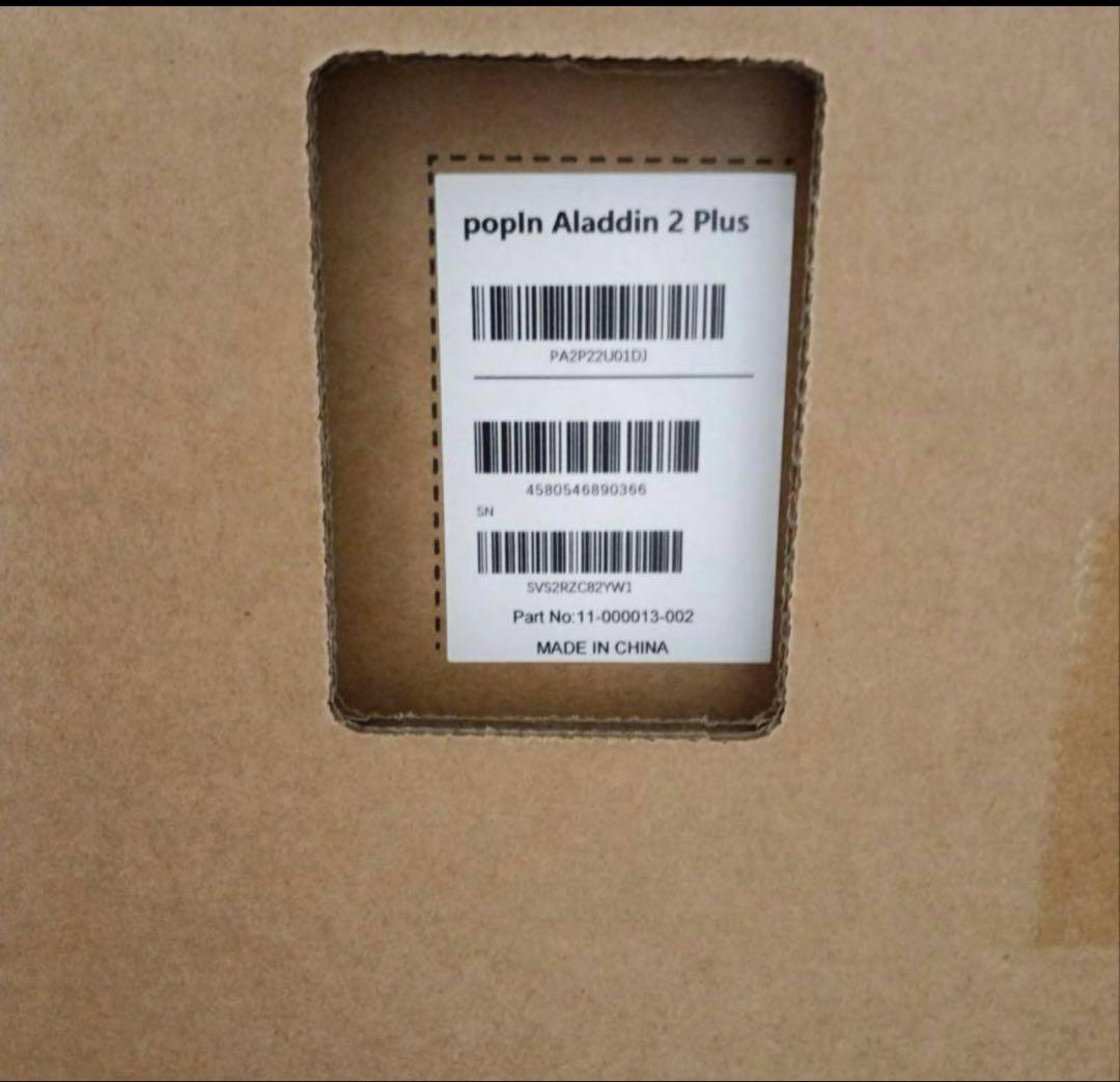 [MK新品未開封]　popin Aladdin 2 Plus プロジェクタ