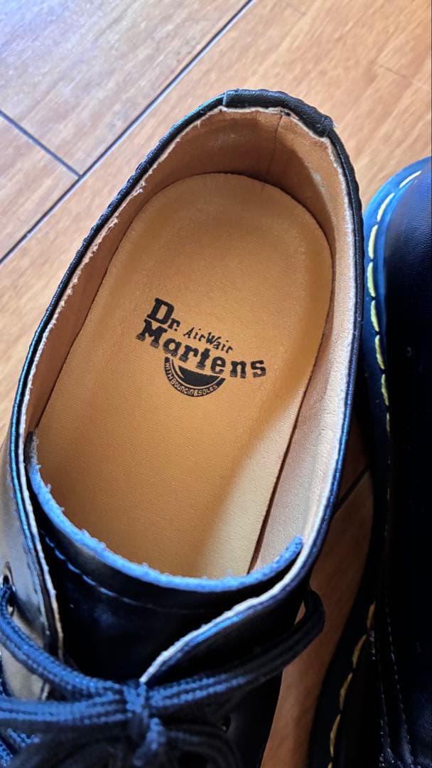 た*み様 ドクターマーチン　3ホール　イエローステッチ