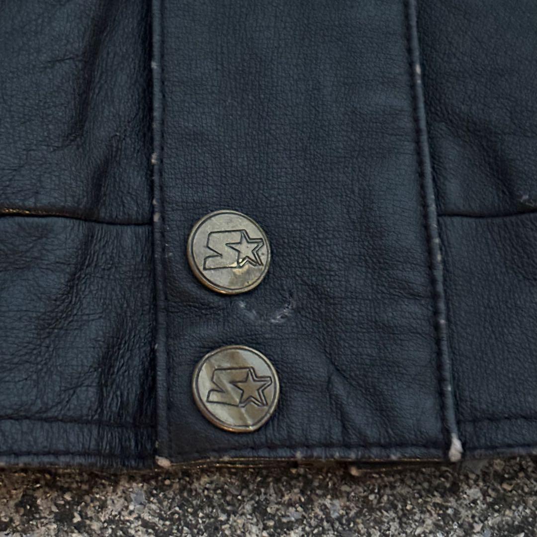 フィラデルフィア・イーグルスNFLオールレザージャケット　激レア　90s