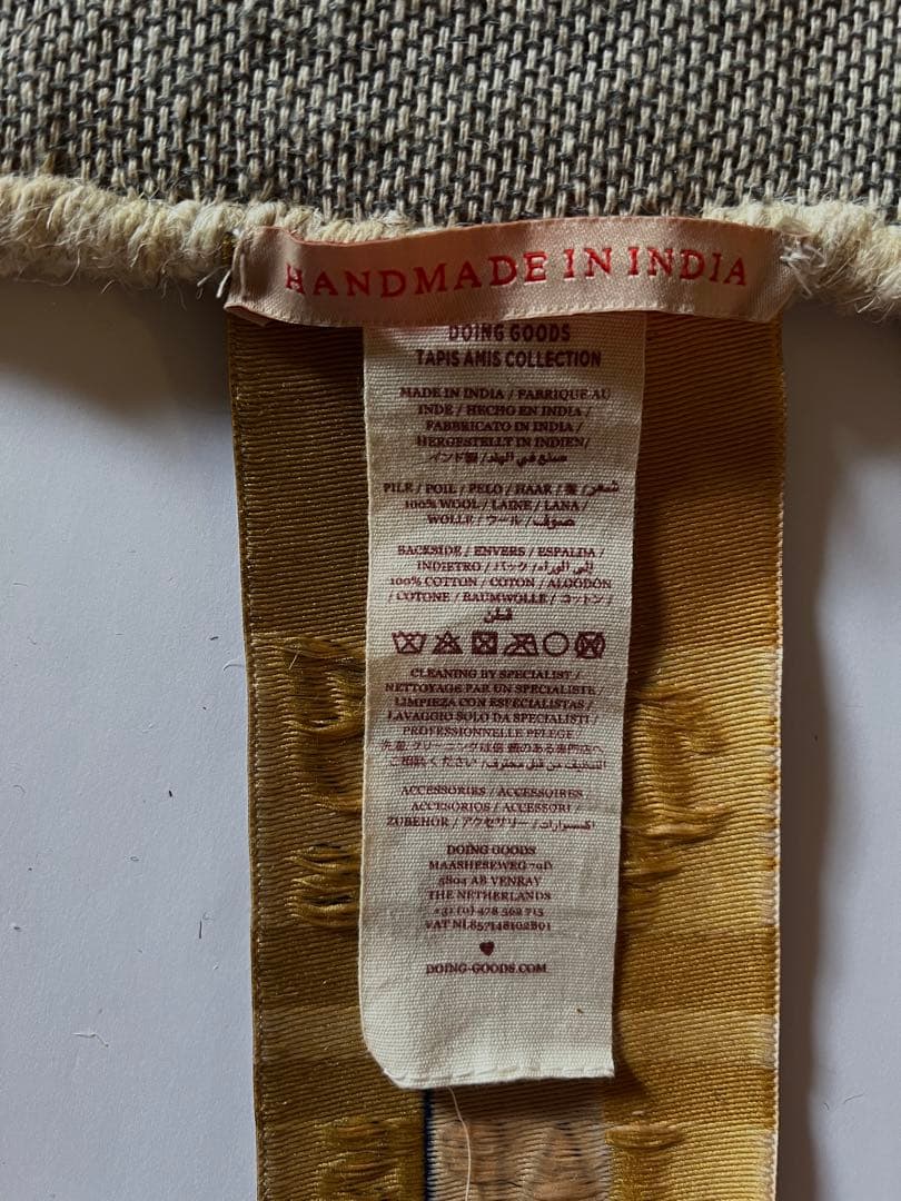 ロンドンデパート『リバティ』で買ったラグマット