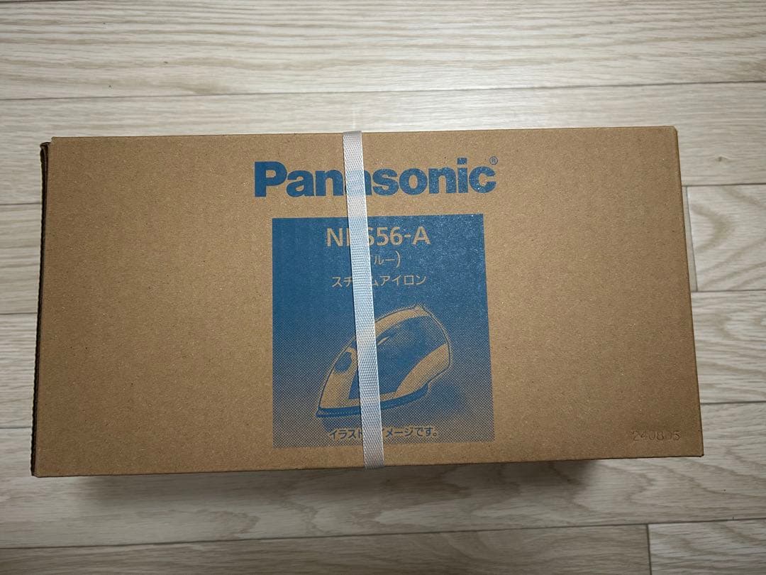 パナソニック コード付きスチームアイロン ブルー NI-S56-A