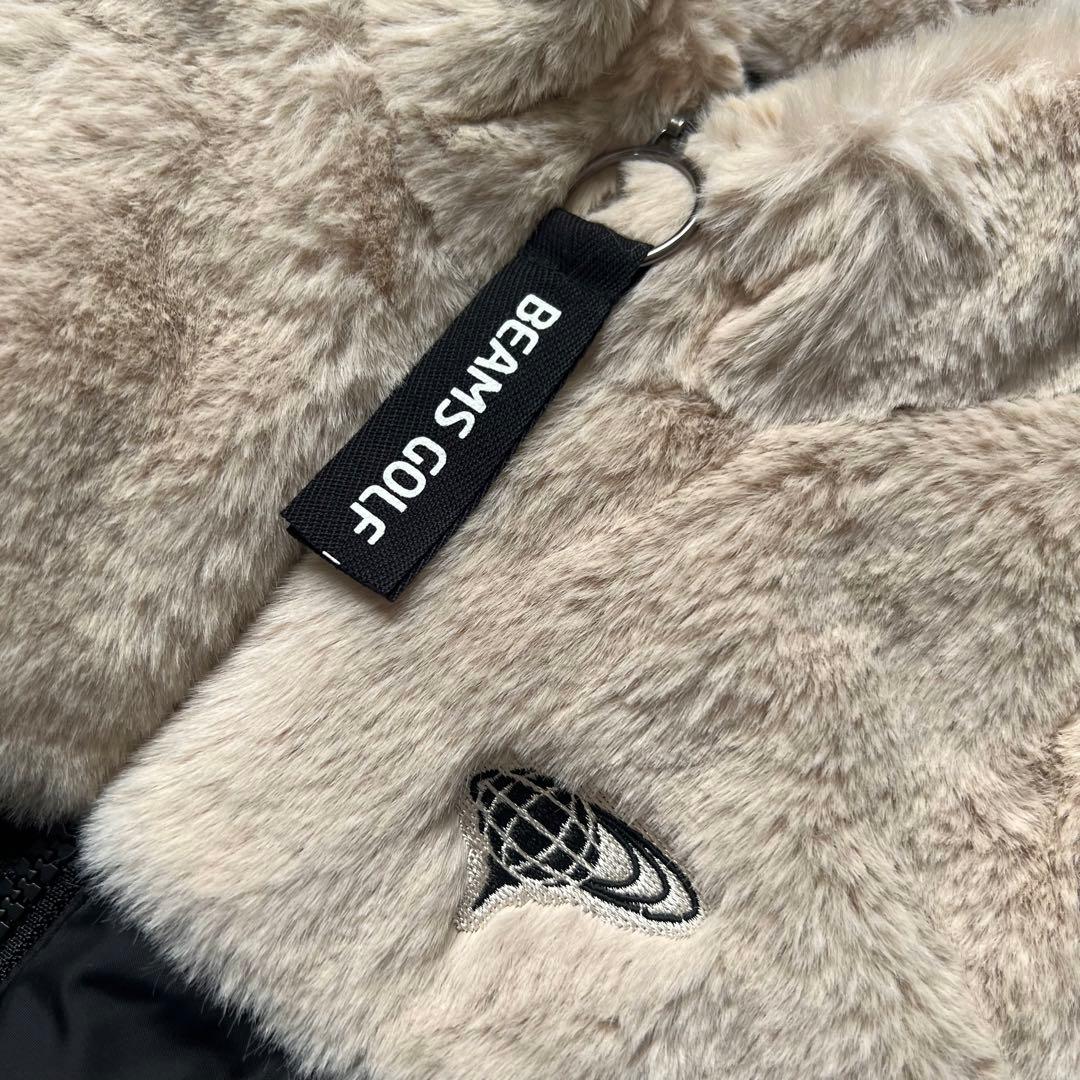 BEAMS GOLF ビームスゴルフ　ボア　ダウンワンピース　防寒　コート　S