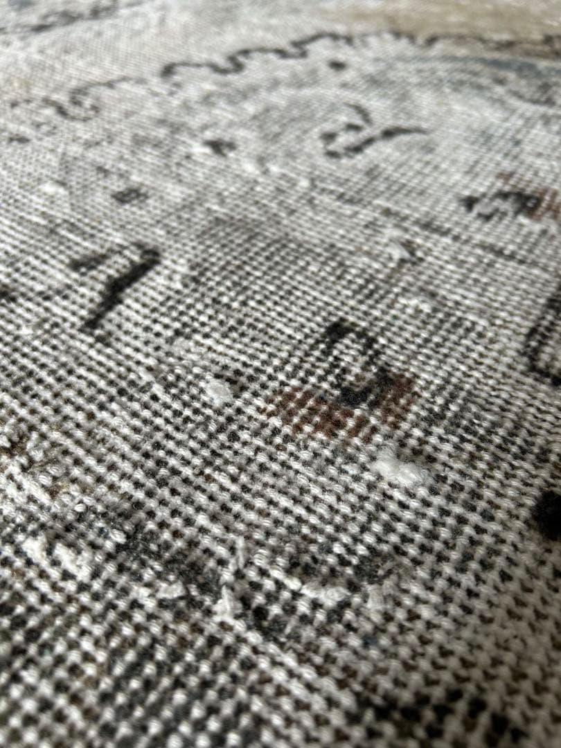 113×202 shabby chic style トルコ ヴィンテージラグ