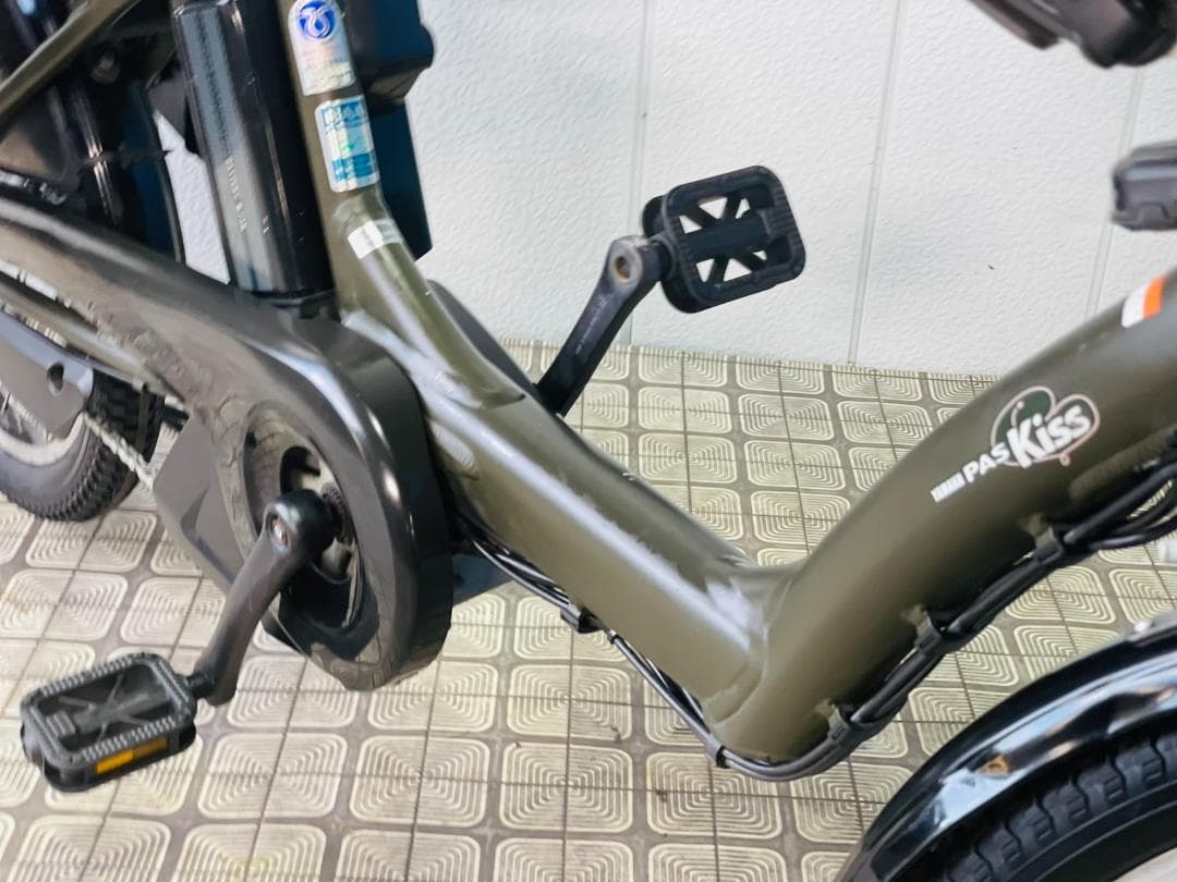 【YAMAHA】 20インチ子供乗せ電動アシスト自転車　パスキッス2591