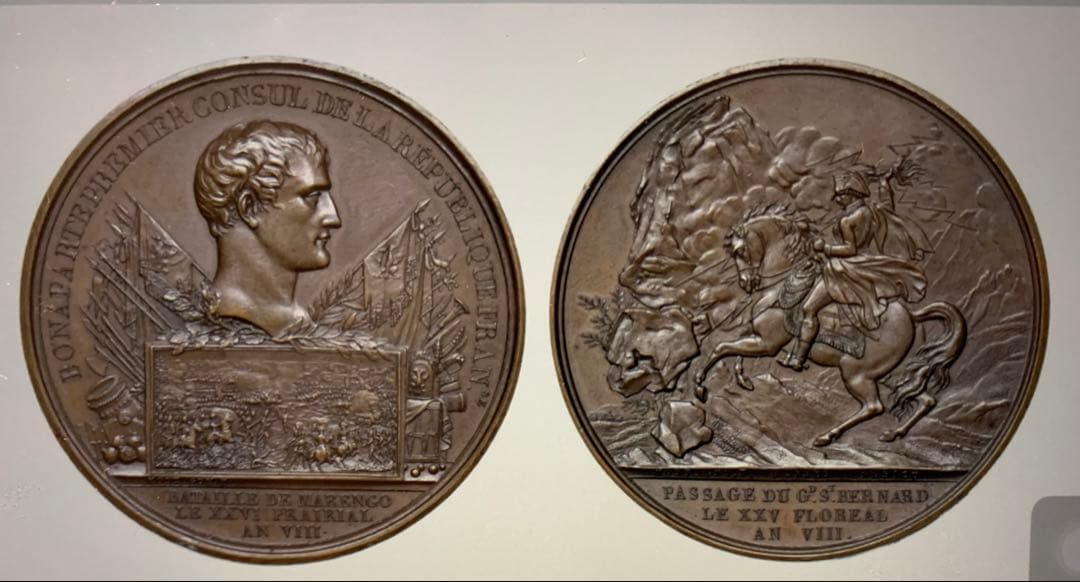 TOP POP❓ナポレオン1世大型ブロンズ　メダル バトル・オブ・マレンゴ