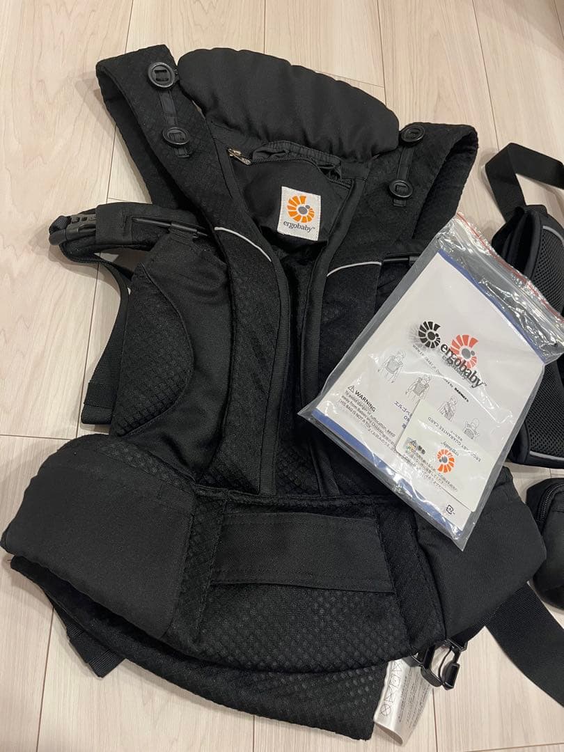 ♦︎エルゴベビー♦︎OMNI Breeze オムニブリーズ ブラック 取説付