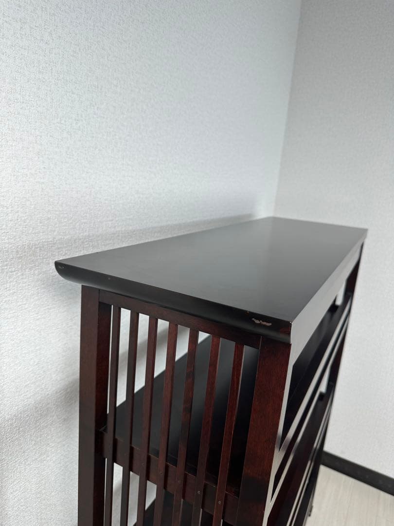 北海道民芸家具 重ね書棚 90cm 本棚 シェルフ ラック 樺材 ※i4-2