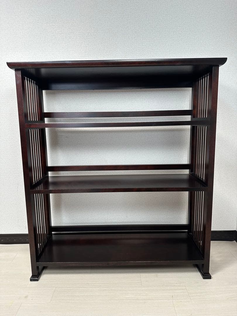 北海道民芸家具 重ね書棚 90cm 本棚 シェルフ ラック 樺材 ※i4-2