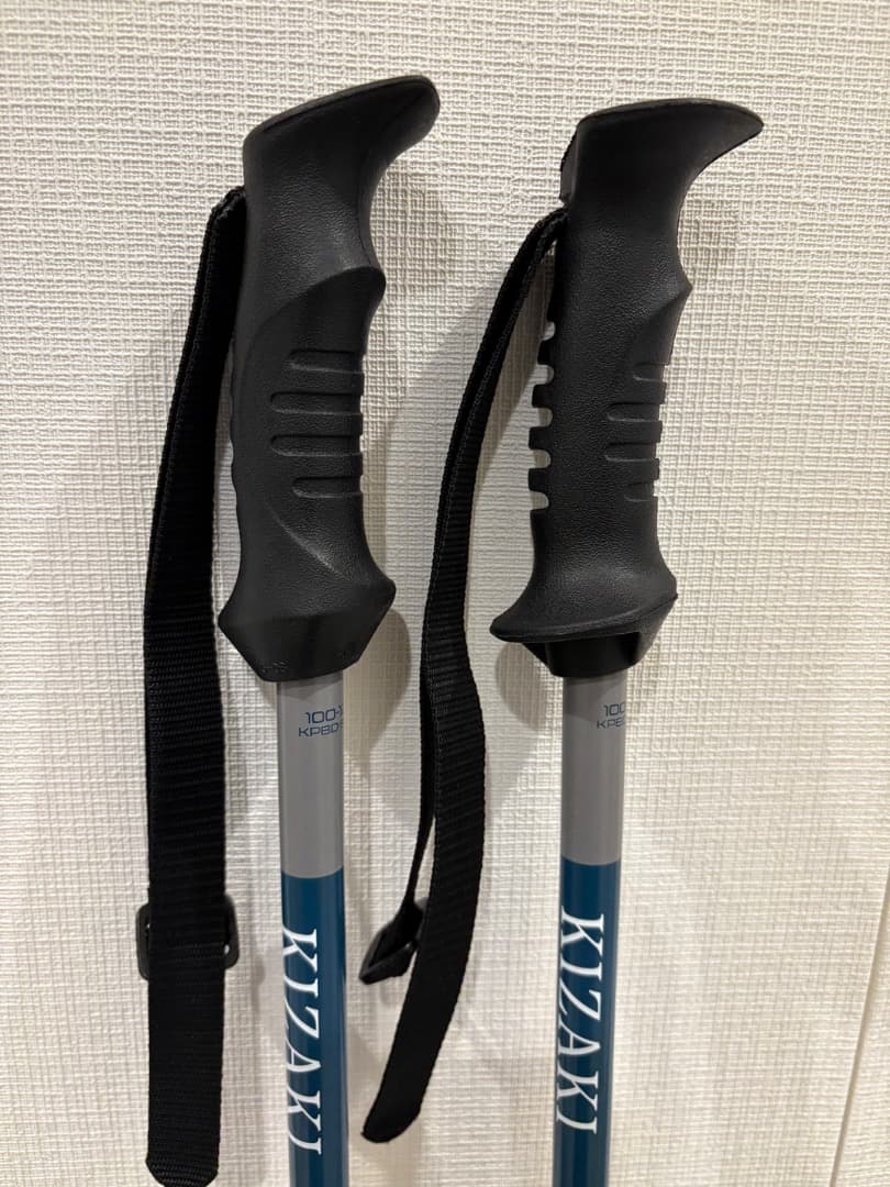 KIZAKI スキーポール ストック 伸縮 100-125