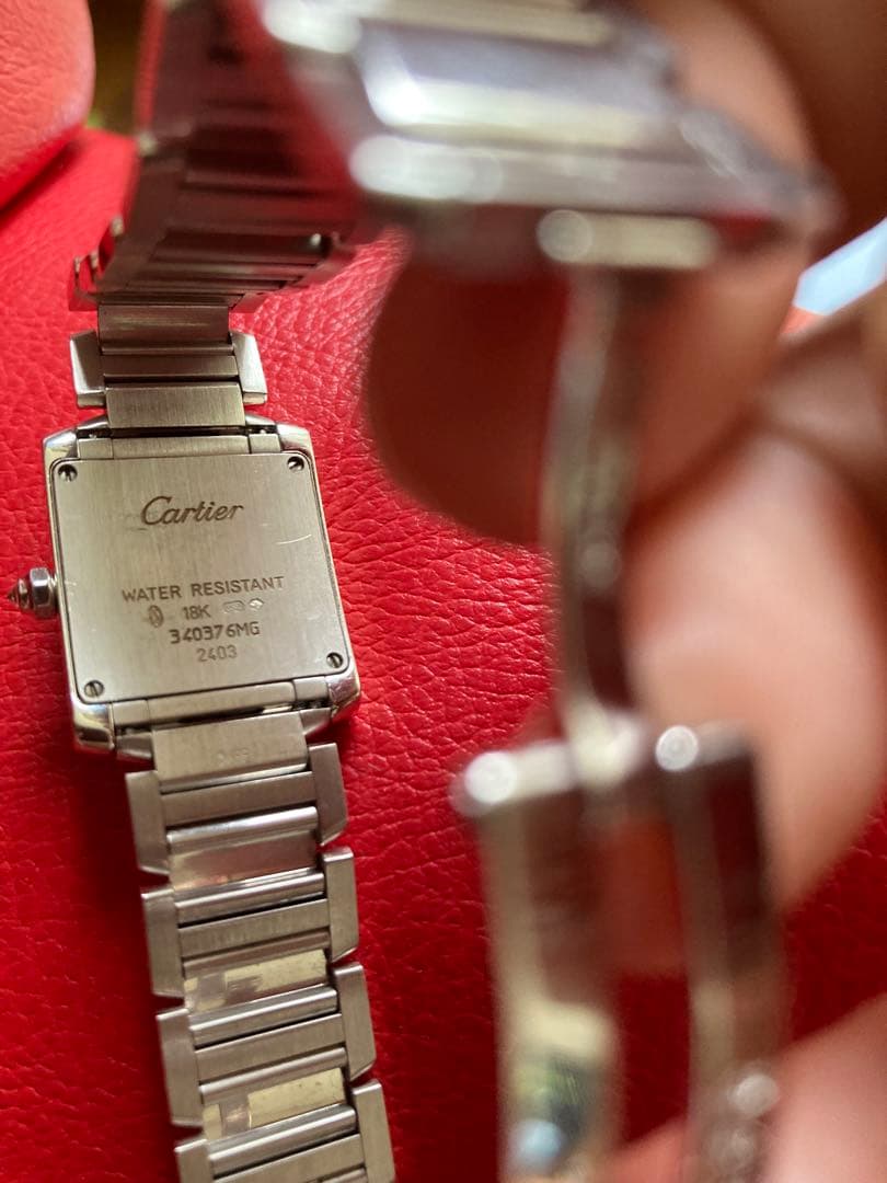 Cartier タンクフランセーズ