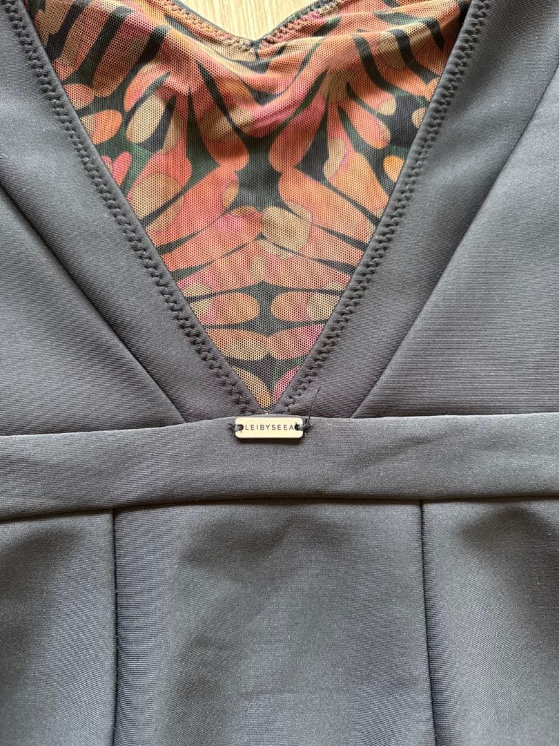 【美品】seea ワンピース水着　リバーシブル　XS