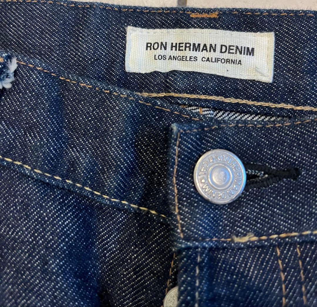 【超美品】Ron Herman ロンハーマンデニム リジッド セルビッジ W34