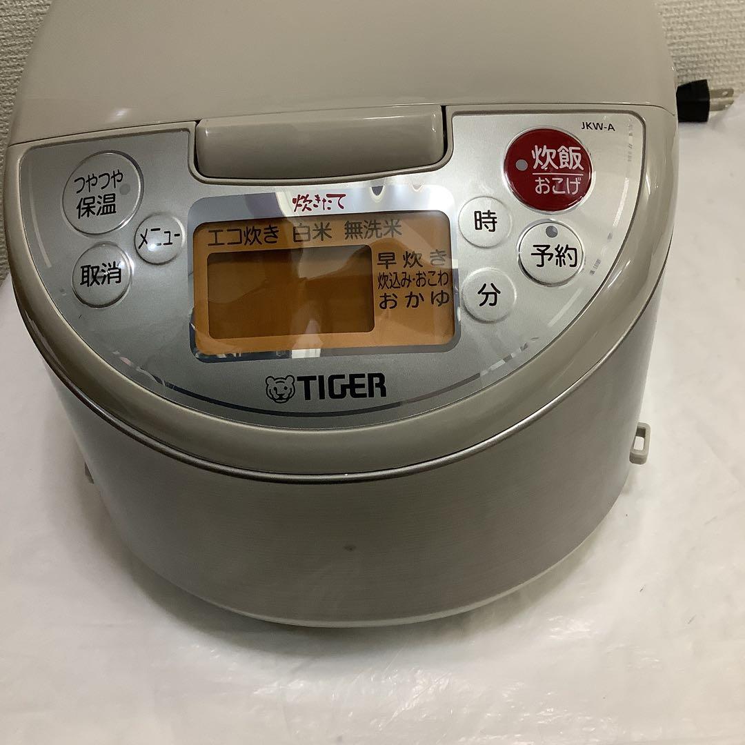 7669⑩TIGER IH 炊飯ジャー　炊きたてJKW-A100 5、5合炊き
