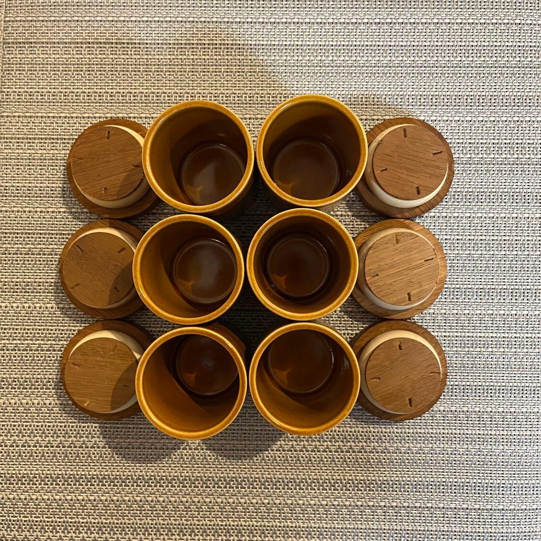 美品 ホーンジー/Hornsea Saffron スパイス容器 6個セット