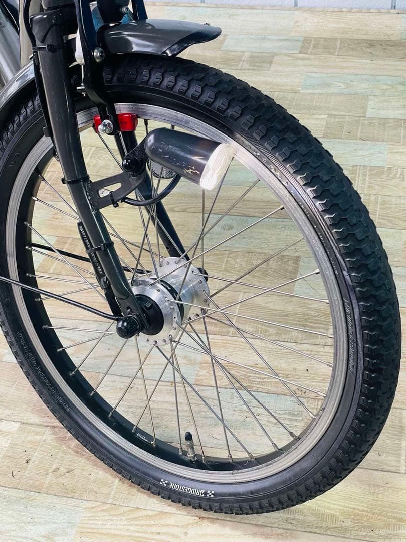 3234ブリヂストン8,9アンペア　3人乗り対応子供乗せ　電動アシスト自転車