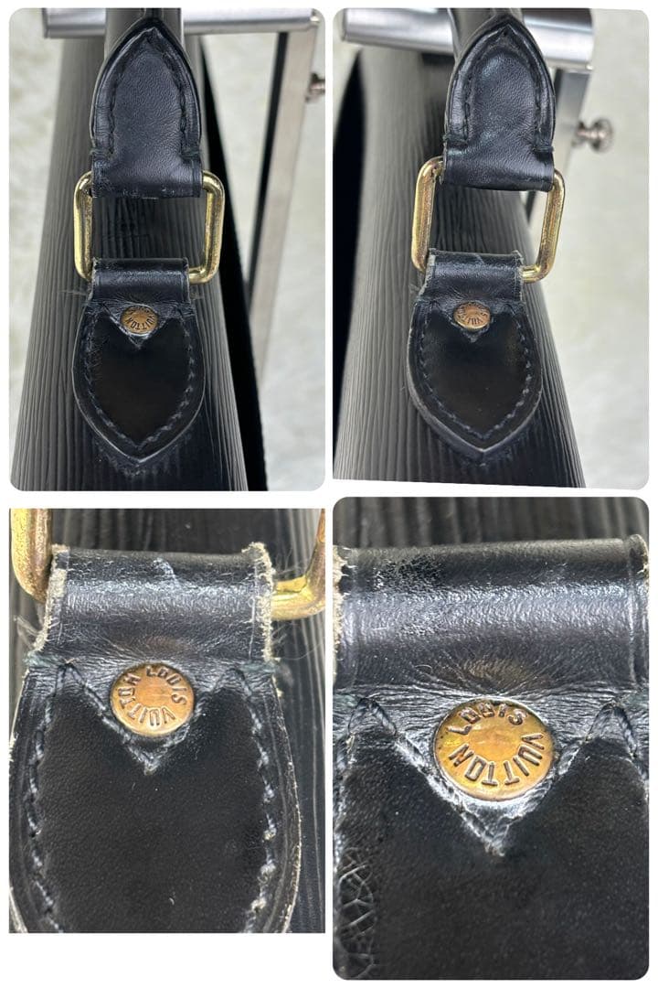 ルイヴィトンエピ セルヴィエット コンセイエ　ビジネスバッグ　ブラック