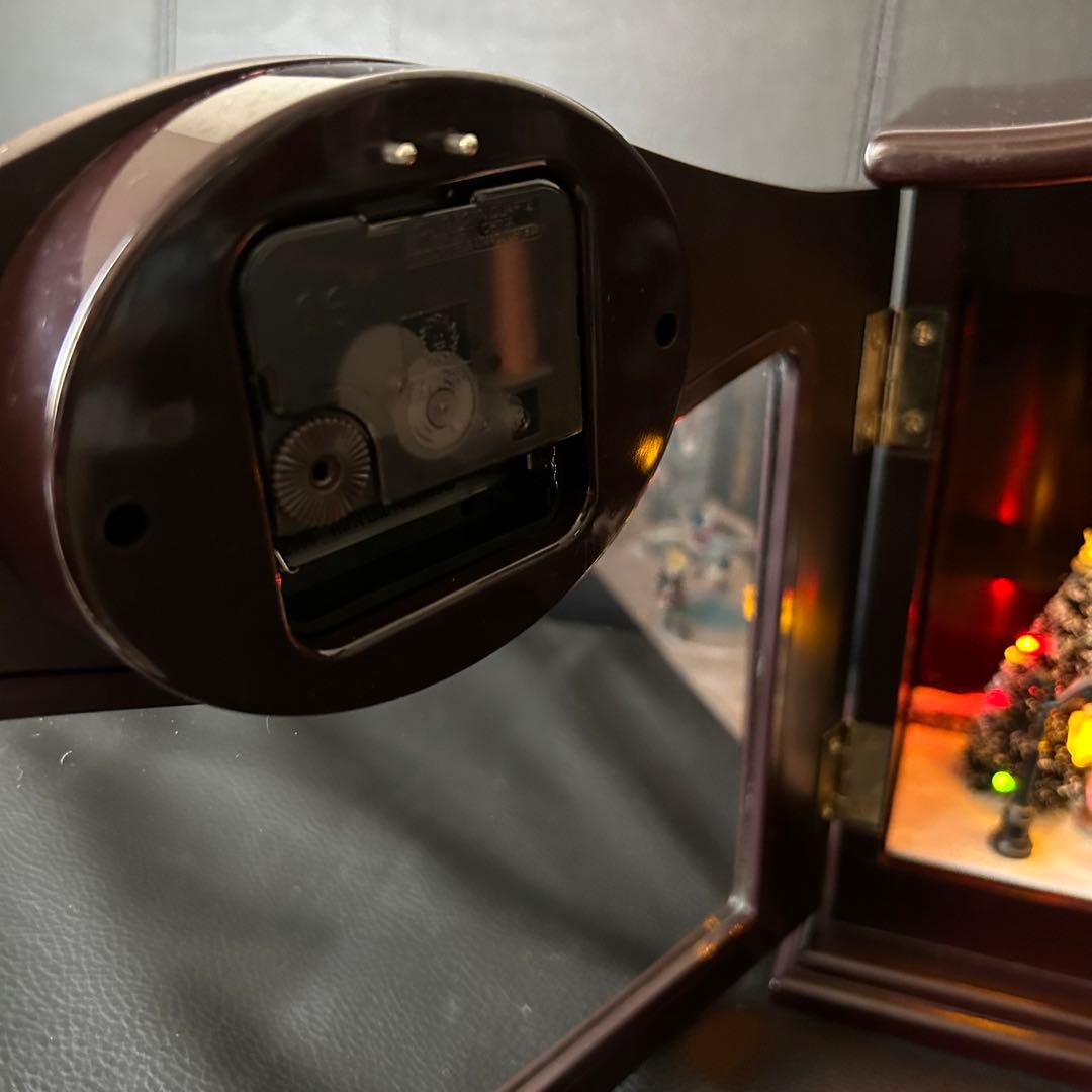 ★ミスタークリスマス ミュージカル チャイム 時計 オルゴール 70曲 スケート