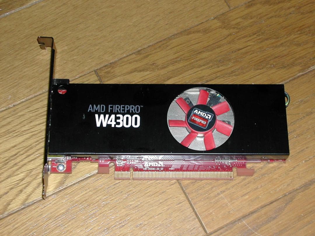 AMD　FirePro W4300　ロープロファイル対応グラボ
