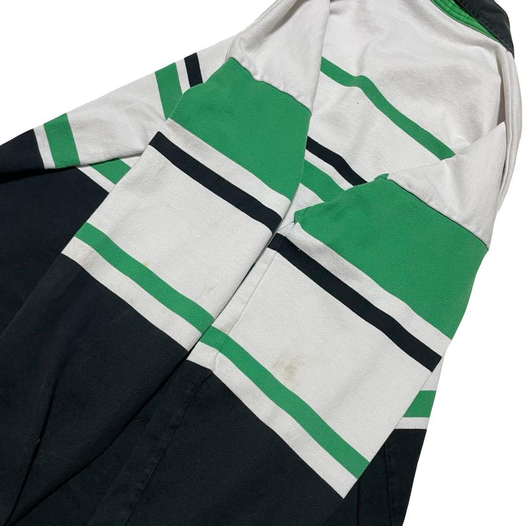 カンターベリー　ラガーシャツ　長袖　90s グリーン系　XL メンズ UK