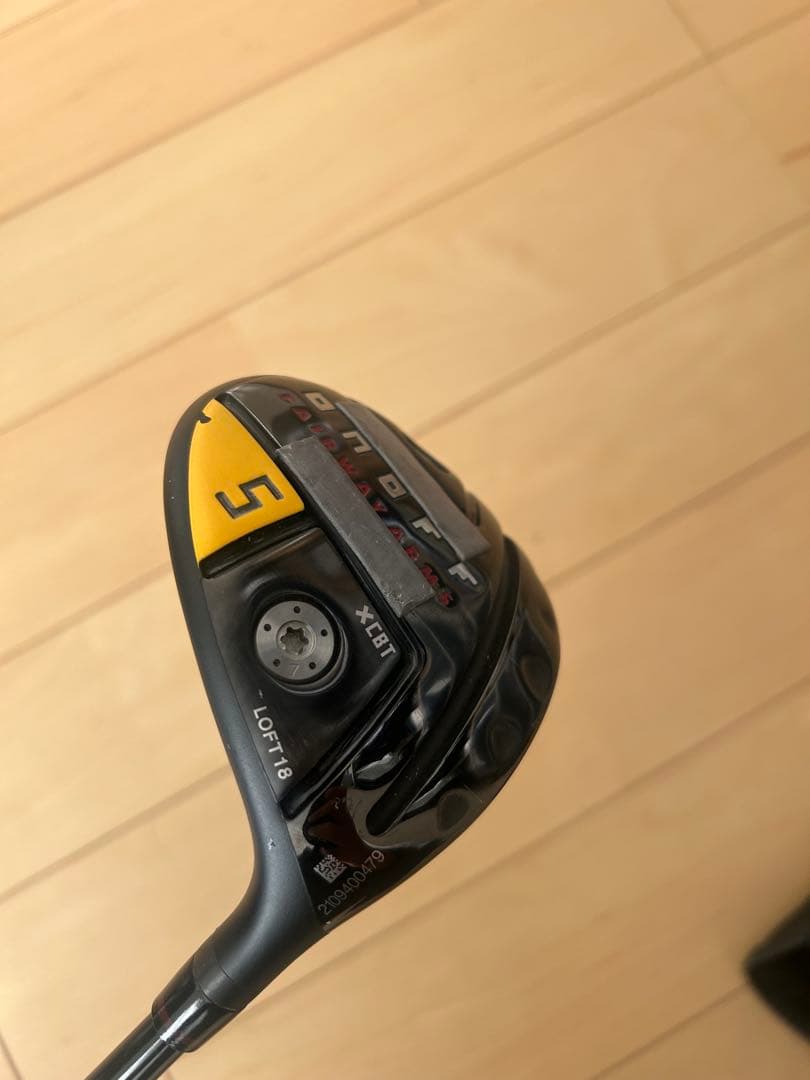 ONOFF KURO 2022フェアウェイウッド 5W 18度 ヘッドカバー付