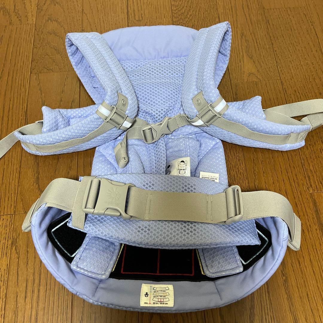 エルゴベビー　抱っこ紐　オムニブリーズ　ブルーラベンダー