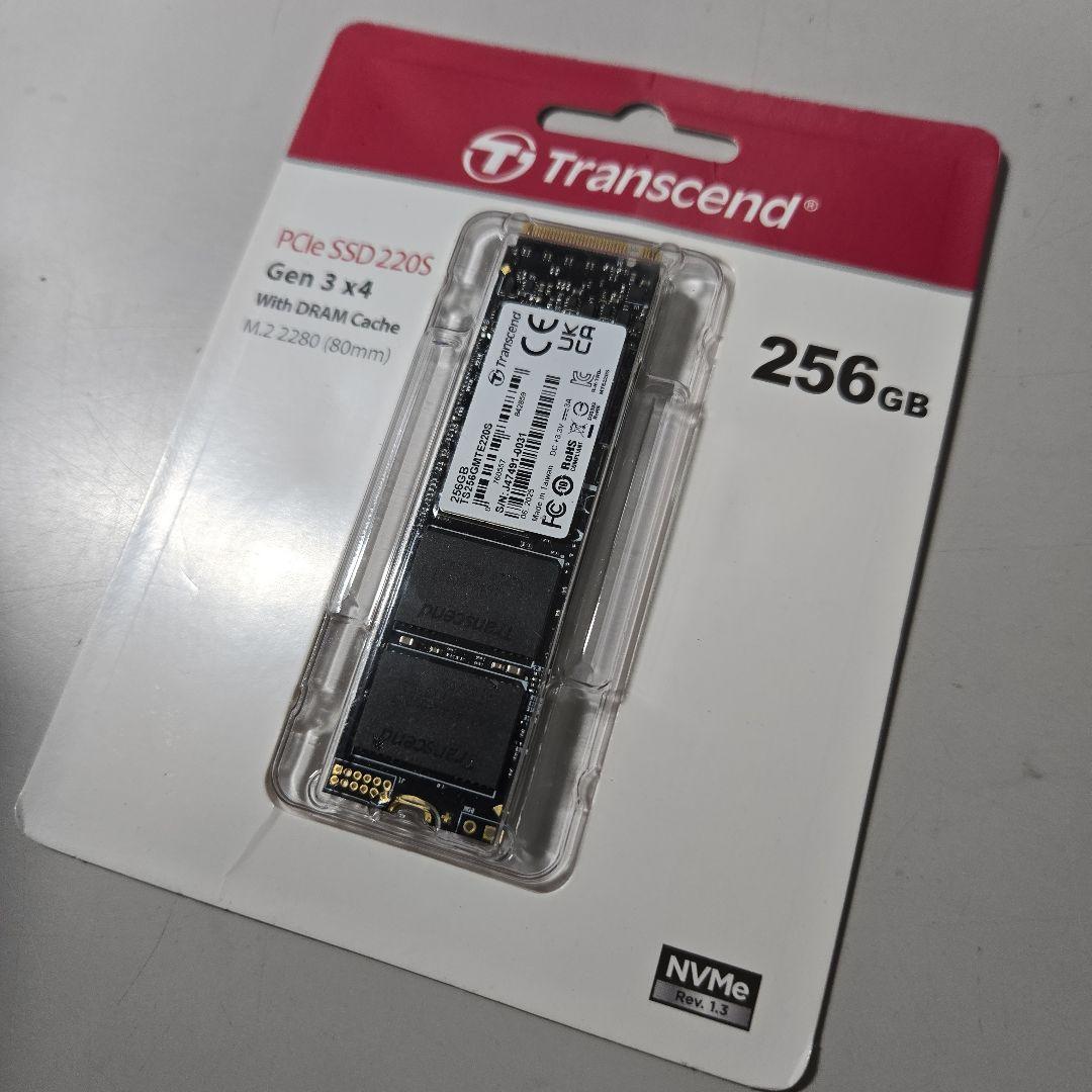 内蔵型SSD Transcend PCIe M.2 SSD (2280) 256GB