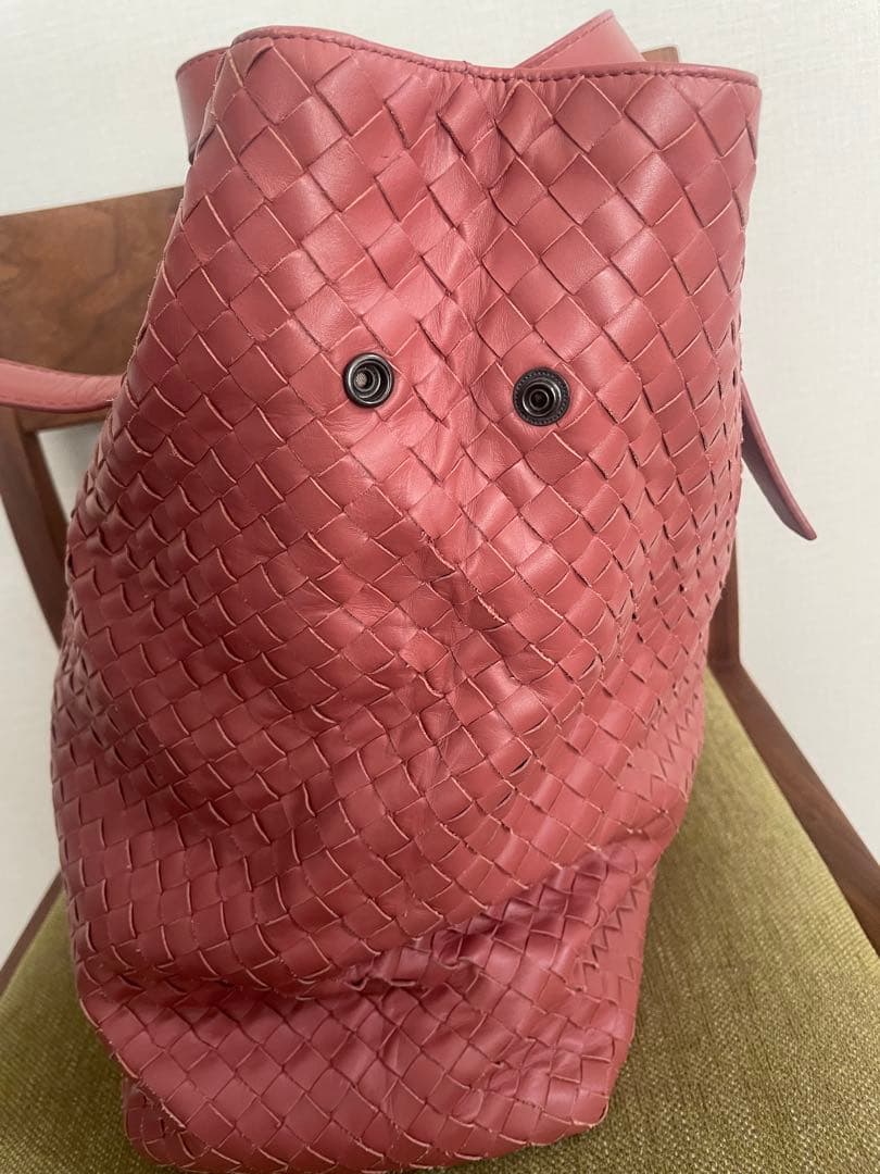 【美品】ボッテガヴェネタ イントレチャート トートバッグ