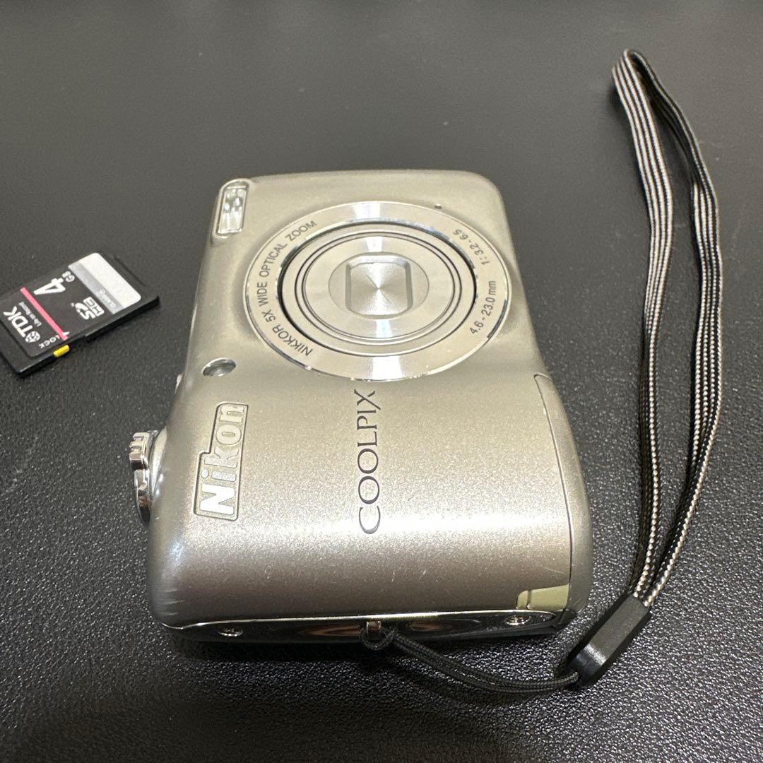 美品　Nikon COOLPIX L26 動作確認済　単三電池式　SDカード付き