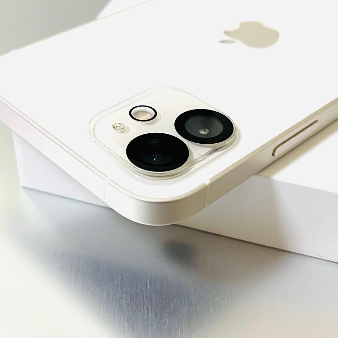 【美品】iPhone 12 本体 128GB SIMフリー （ホワイト）送料無料