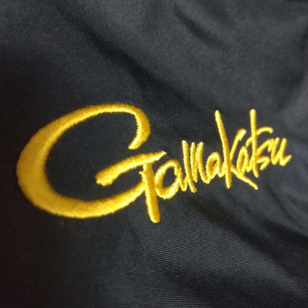 美品 Gamakatsu フルジップフィッシングジャケット 黒 Lサイズ