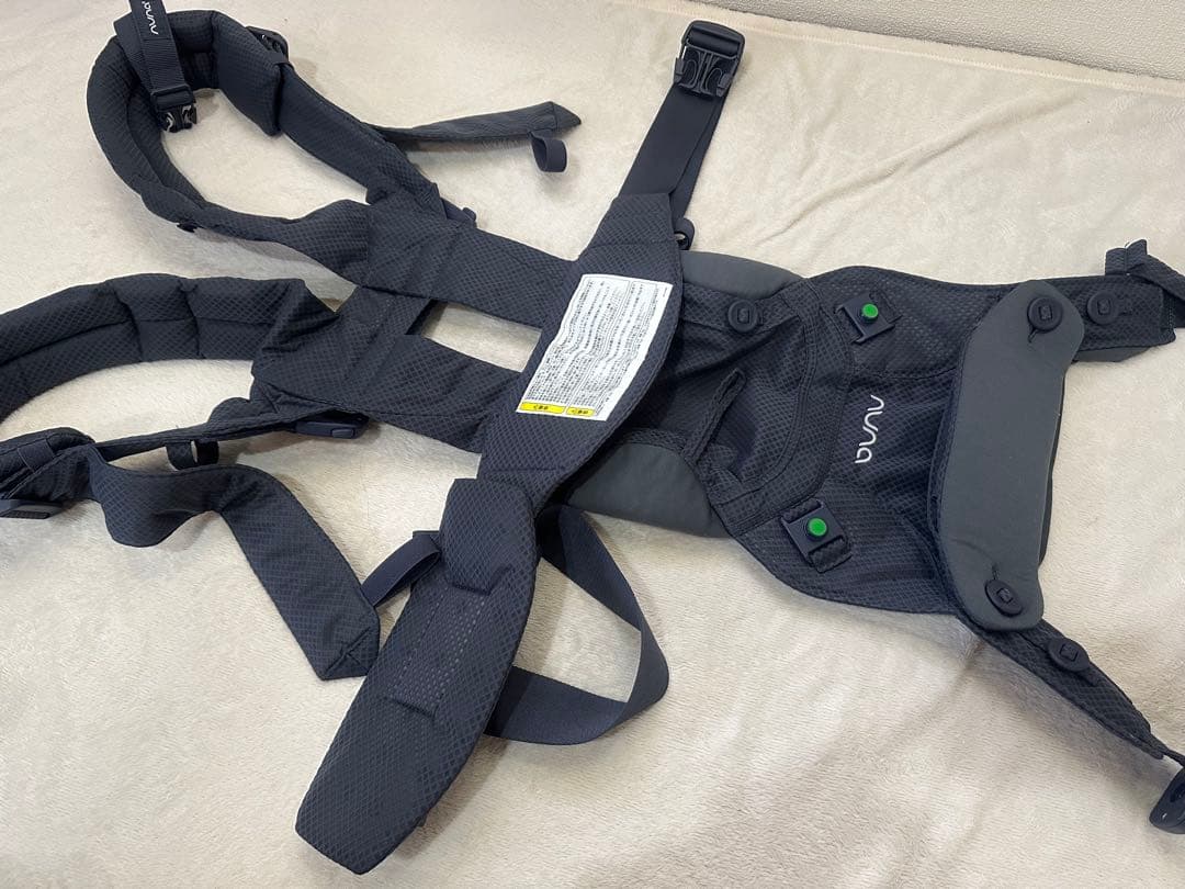 【美品】ヌナ カドル クリック NUNA Cudl Clikデニム 抱っこ紐