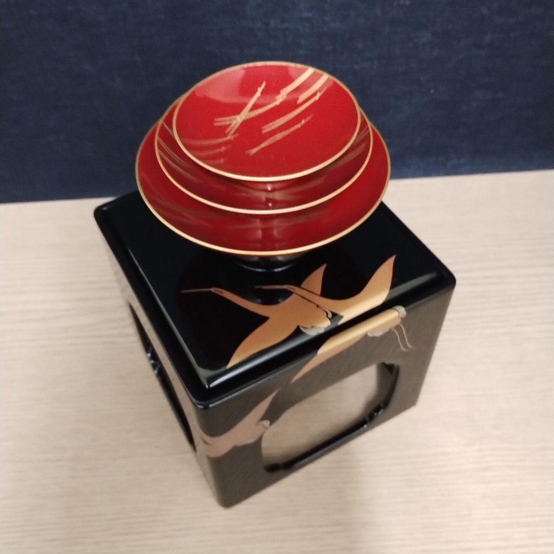 越前塗 漆塗り屠蘇器セット