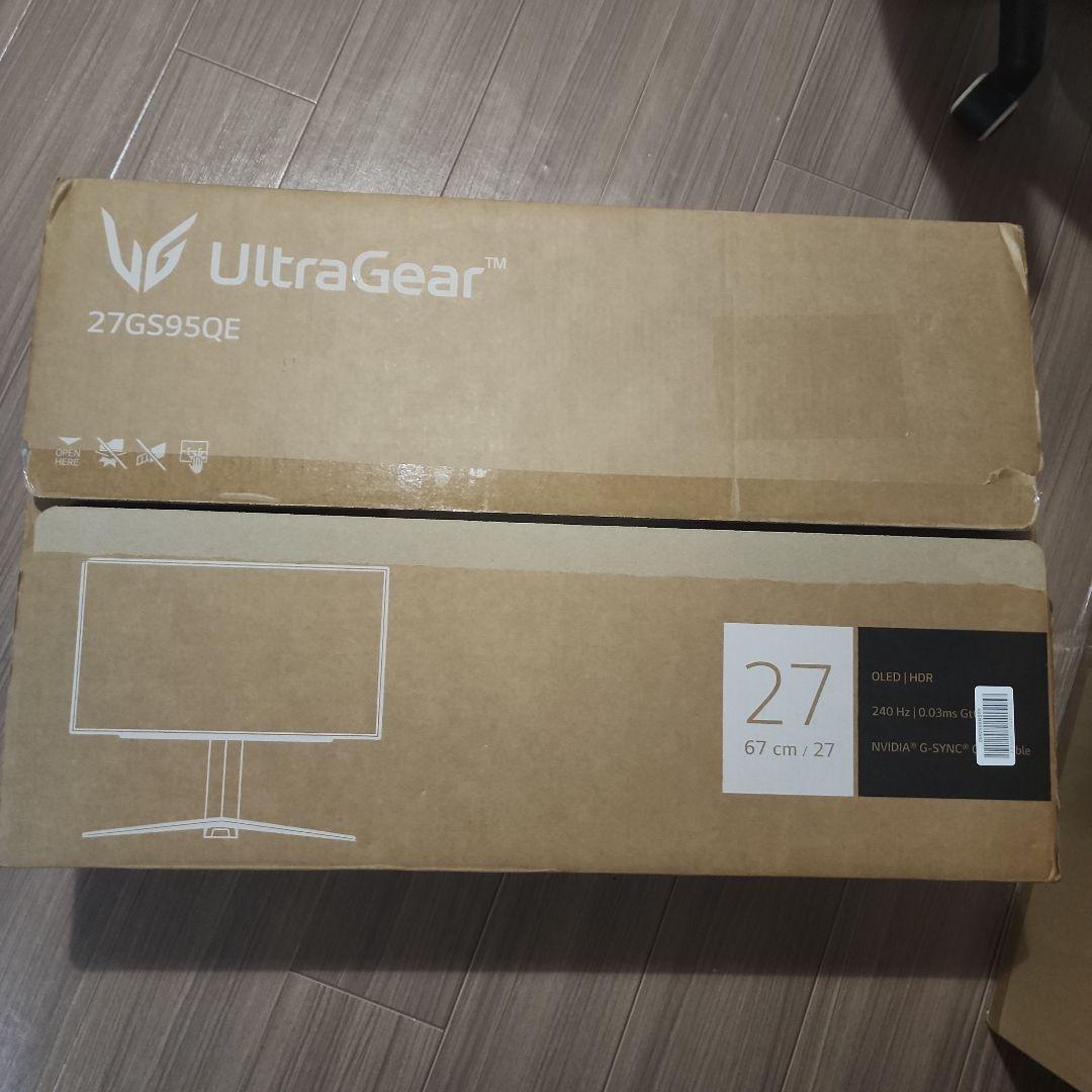 UltraGear 27GS95QE-B 27 第3世代 WOLED1440p