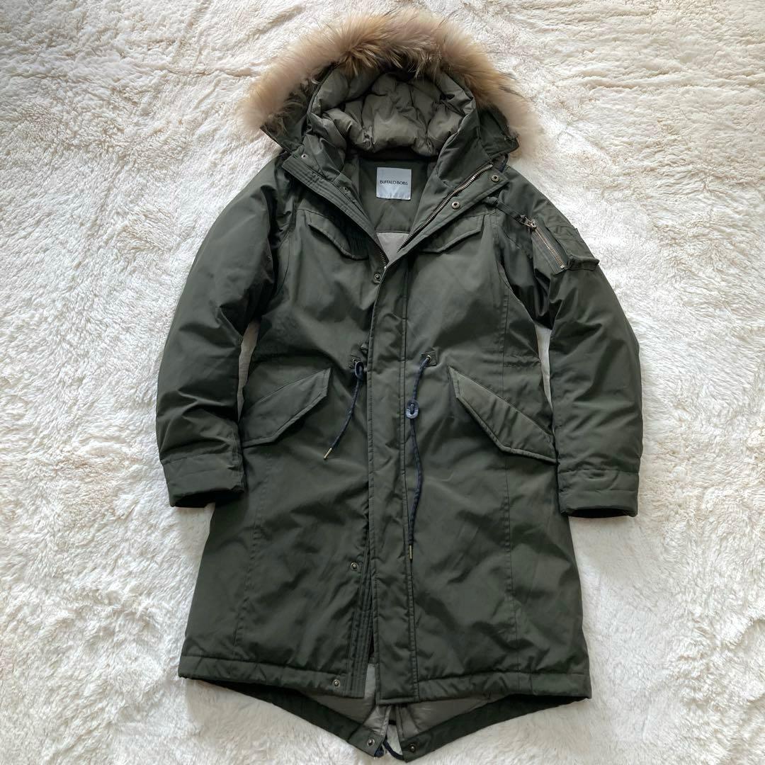 【美品】BUFFALO BOBS バッファローボブズ モッズコート ダウン M