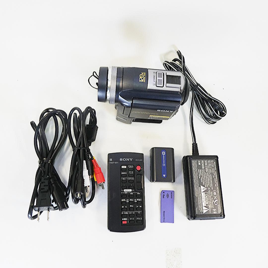 動作品 ソニーDCR-PC300 MiniDV ビデオカメラ DVDダビングに