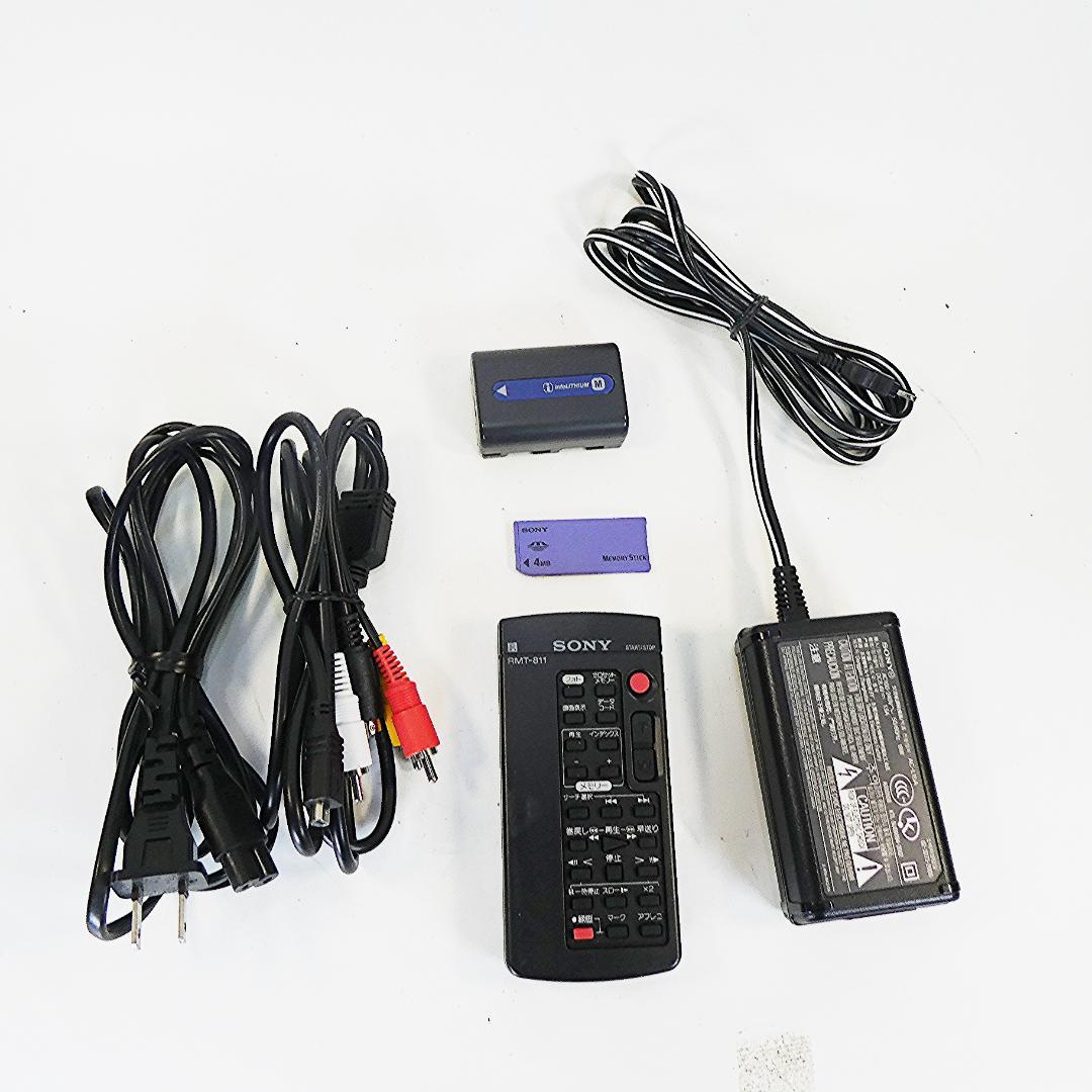 動作品 ソニーDCR-PC300 MiniDV ビデオカメラ DVDダビングに