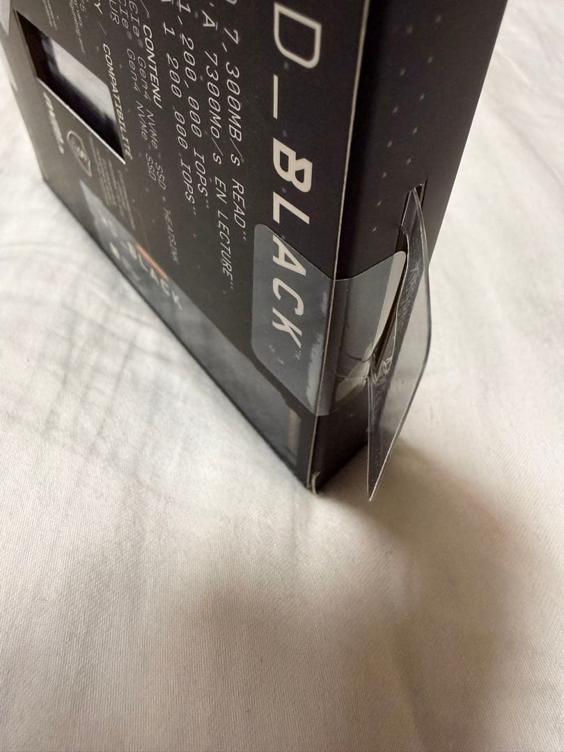 WD BLACK SN850X 4TB NVMe SSD ヒートシンク付き