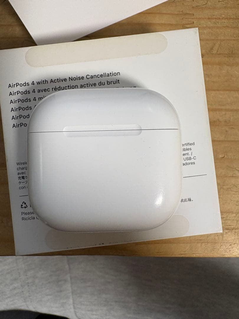 Apple AirPods4 本体 ANC MXP93J/A 限定保証あり　本物