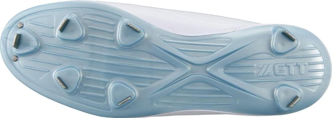 ゼット 白スパイク 源田タイプ 高校野球対応 BSR2979WH 27.0cm