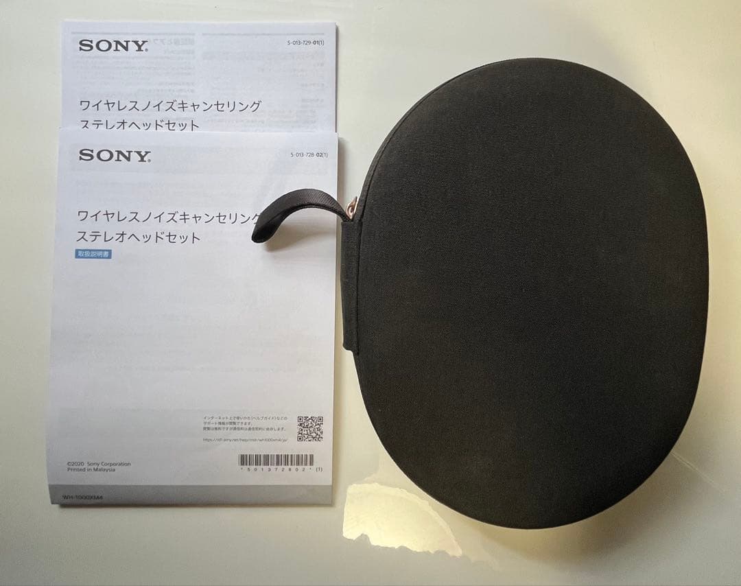SONY WH-1000XM4 ブラック ワイヤレスヘッドホン