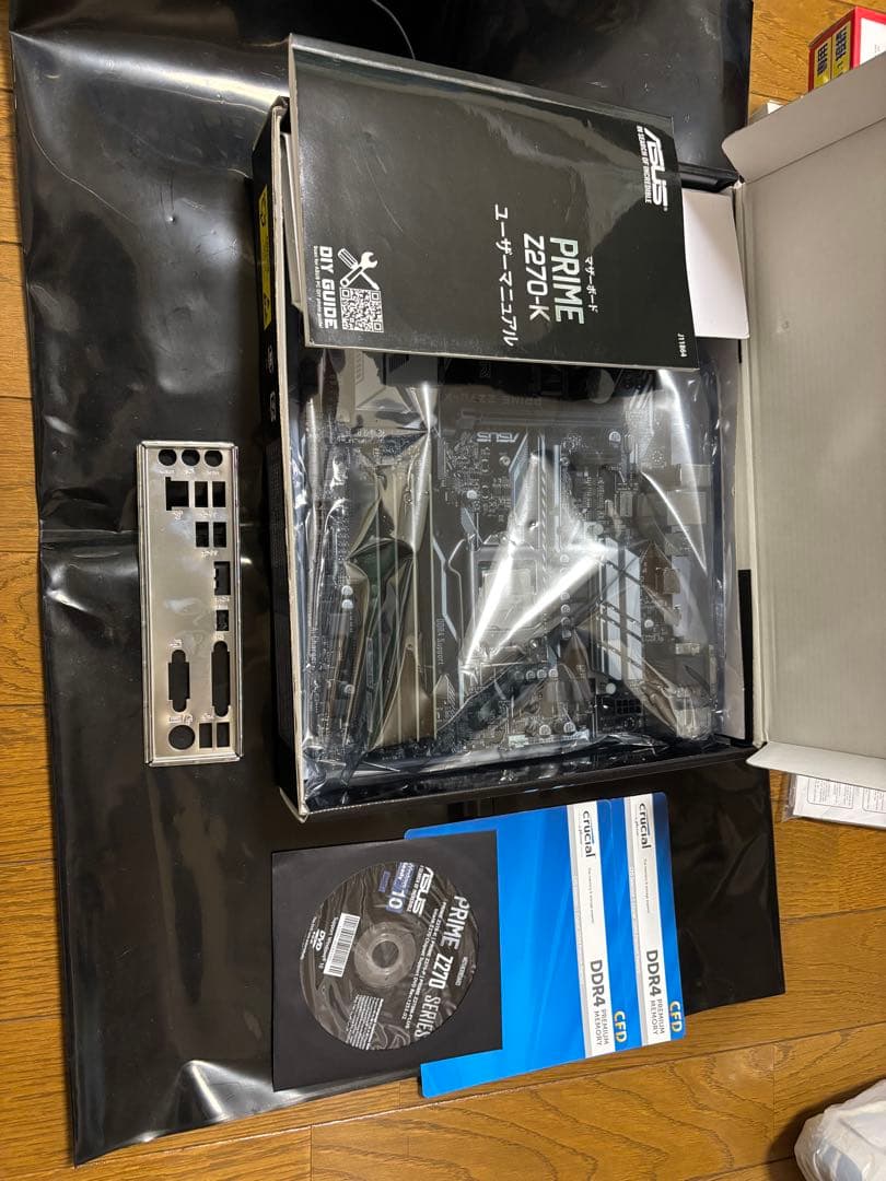 ASUS PRIME Z270-K マザーボードCore i7DIMM 16GB