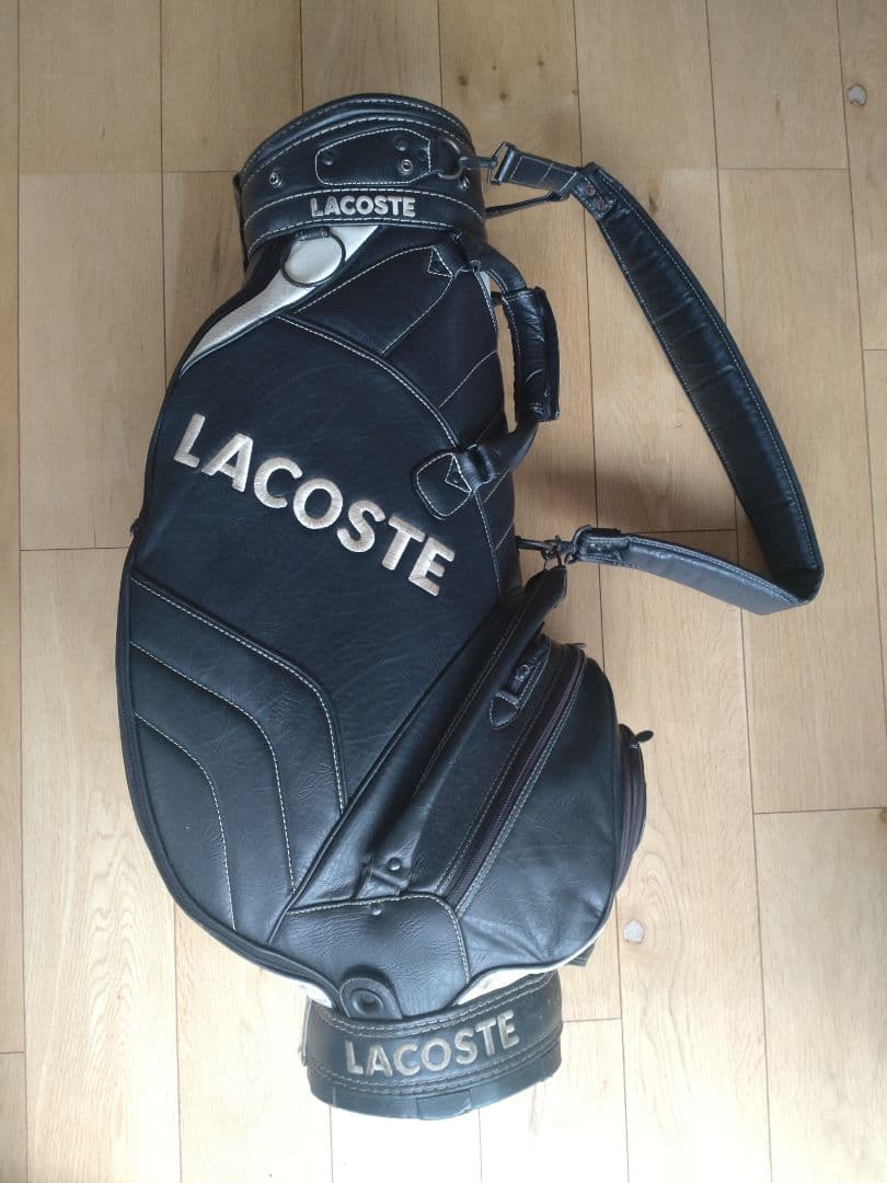 【希少品】LACOSTE(ラコステ) ゴルフ メンズ キャディーバック