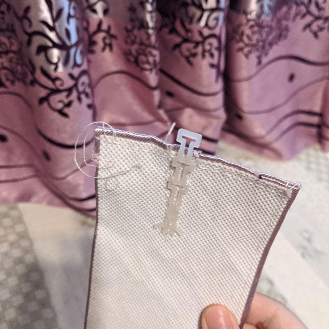 紫のカーテン　セット