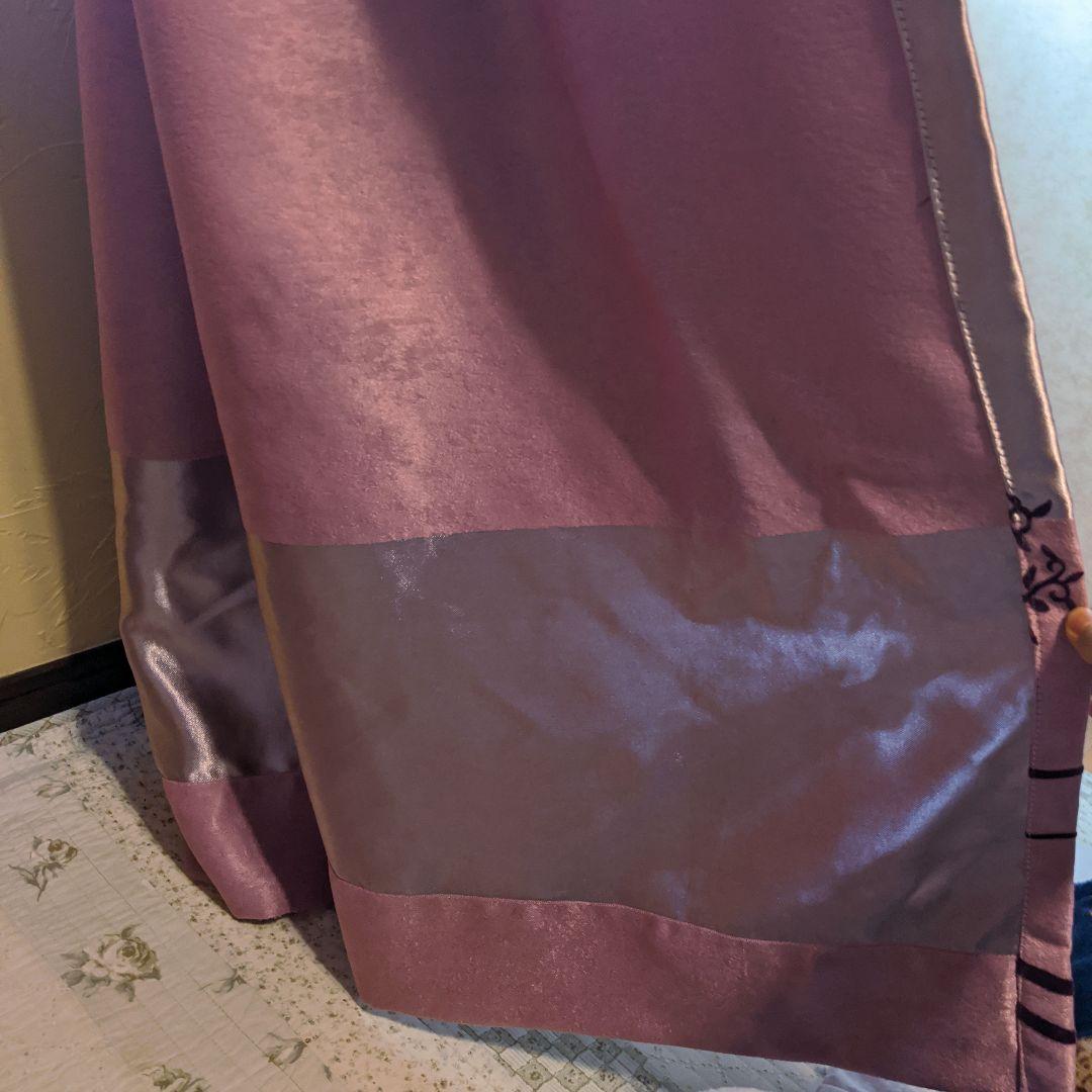 紫のカーテン　セット