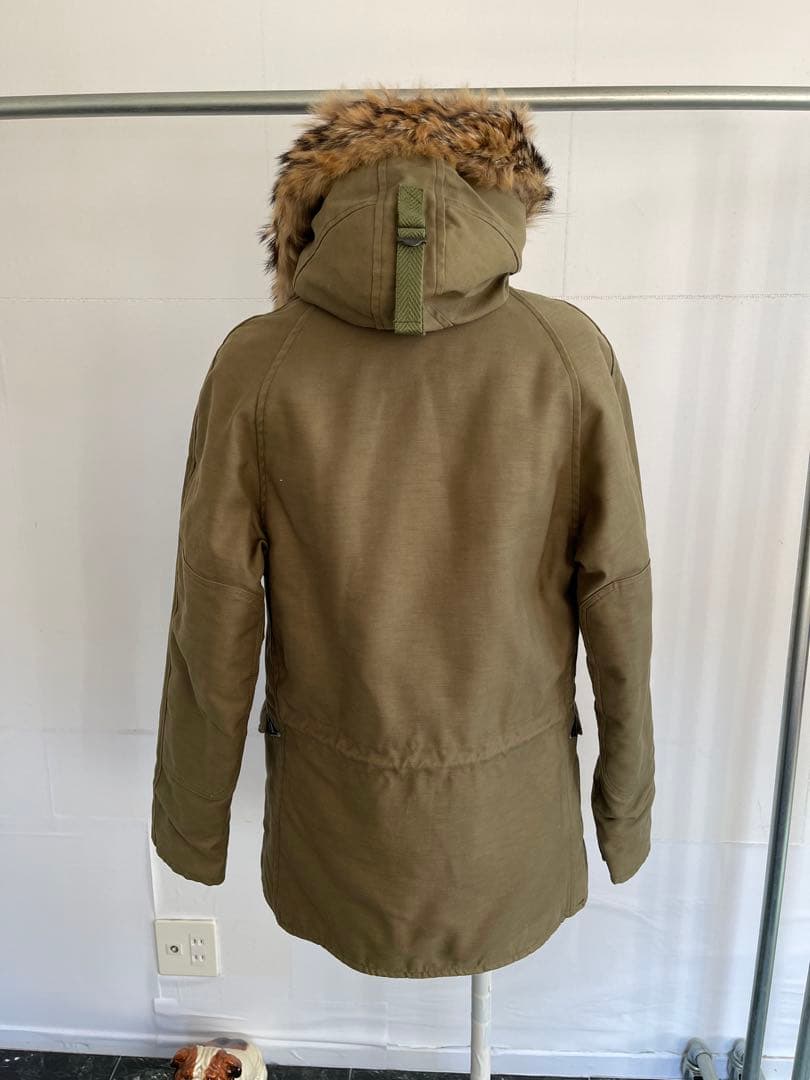 CALEE キャリー HEAVY BACK SATIN N-3B JACKET