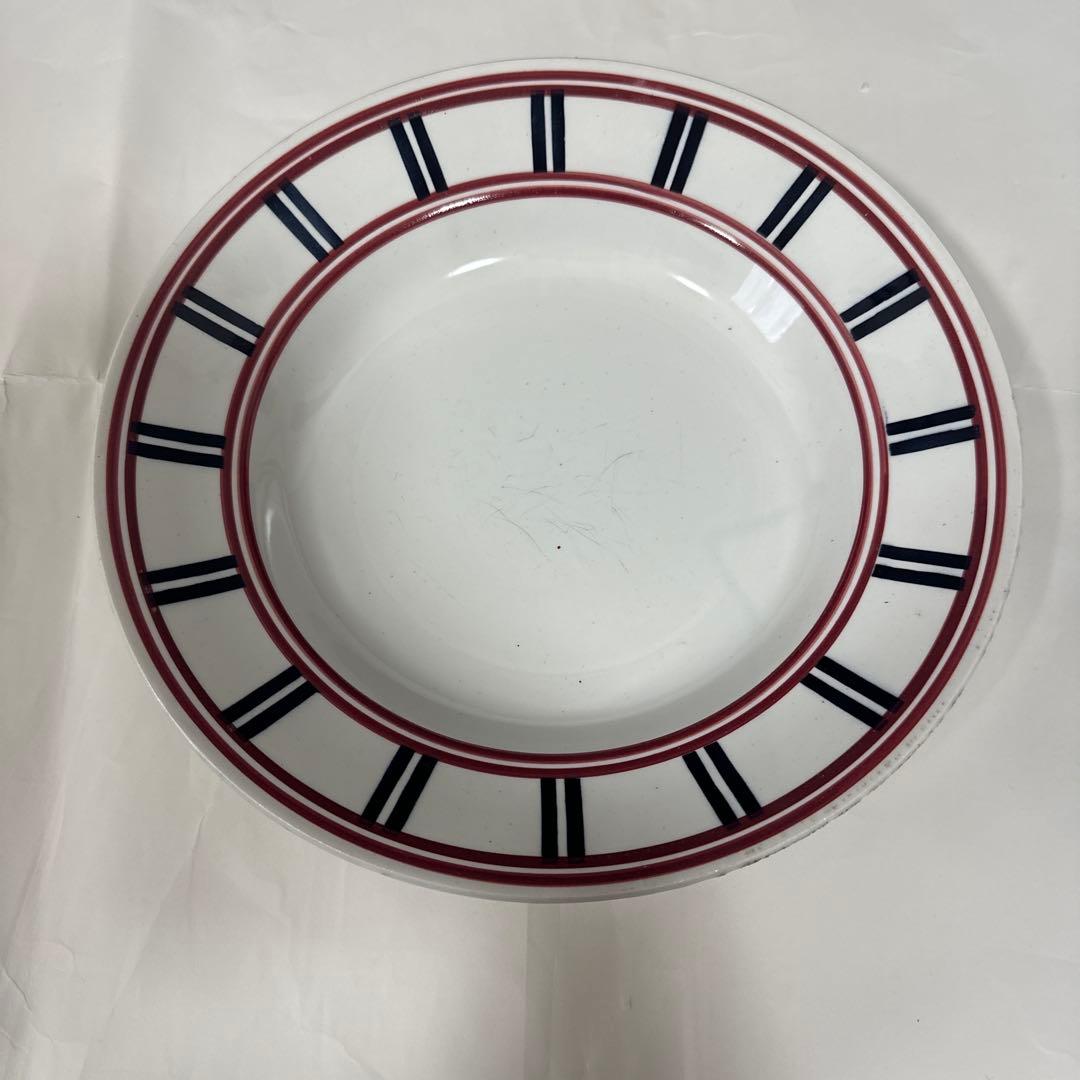 【美品】フランスアンティーク　バスクプレート　Basque 100年前のお皿