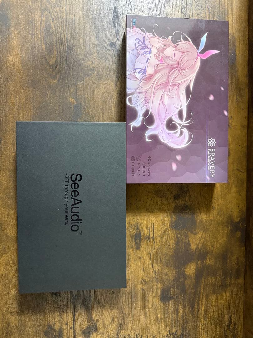 【ケーブル付属無し】SeeAudio Bravery