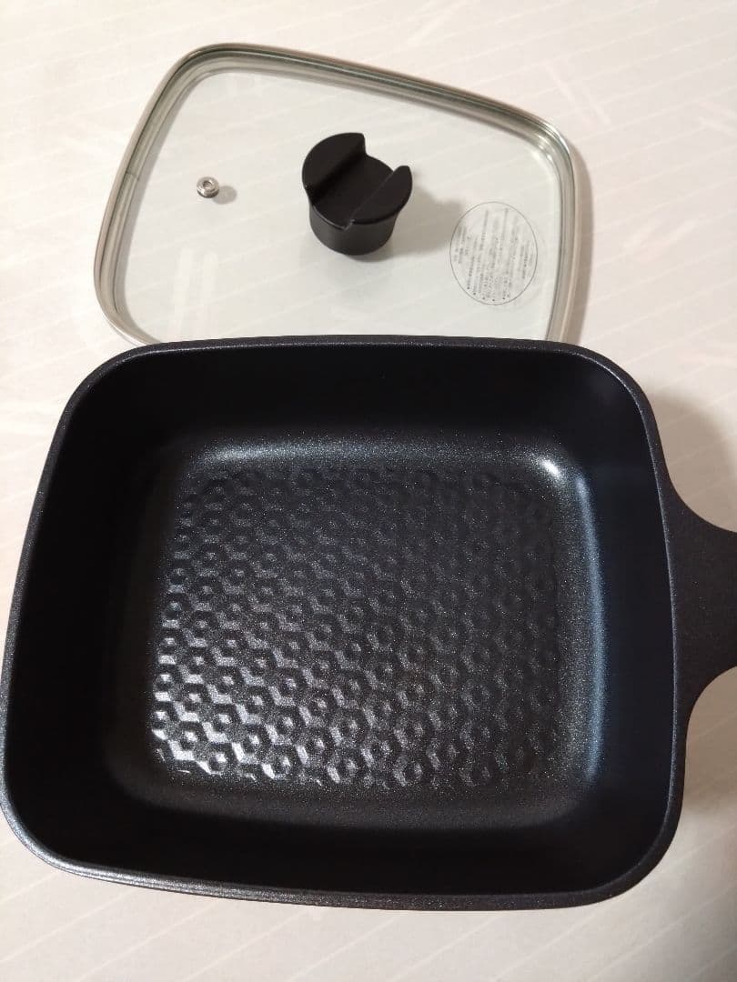 ベルフィーナ　ダイヤモンドパン　グランドセット　無水調理鍋、フライパンセット